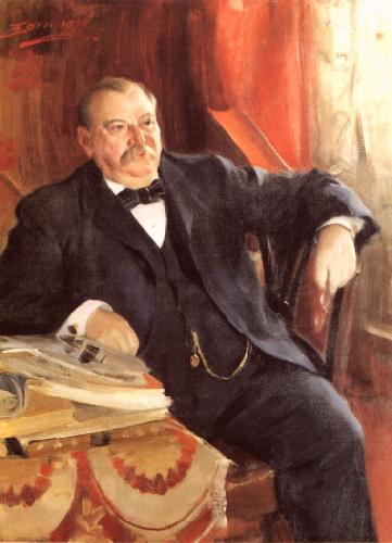 Anders Zorn President Grover Cleveland China oil painting art